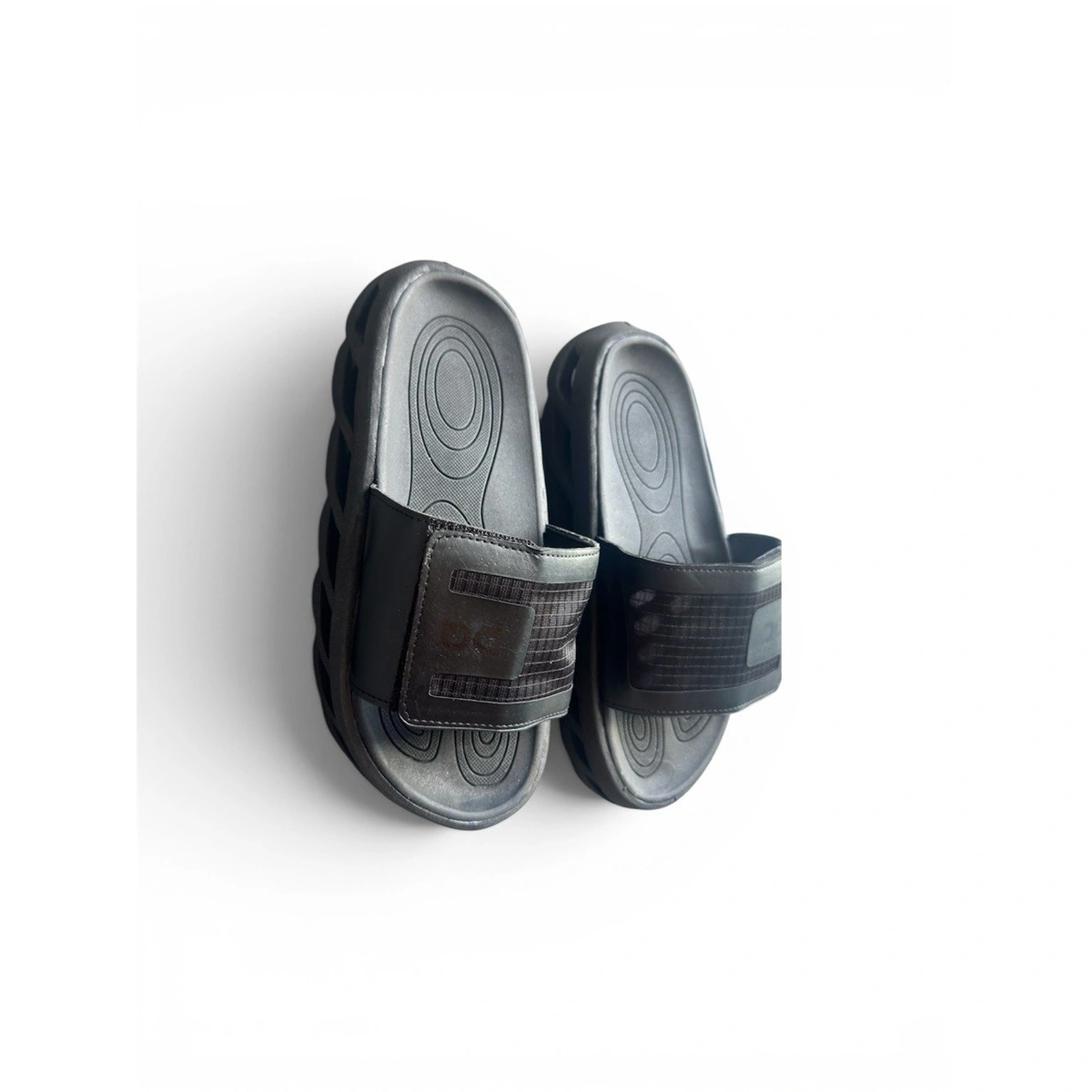 slides masculino chinelo slide macio com velcro - Imagem 10