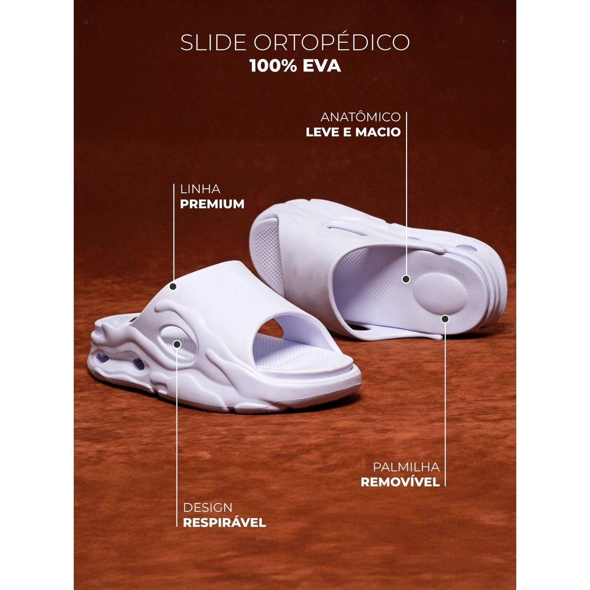Chinelo Masculino Nuvem Palmilha Removível - Imagem 23