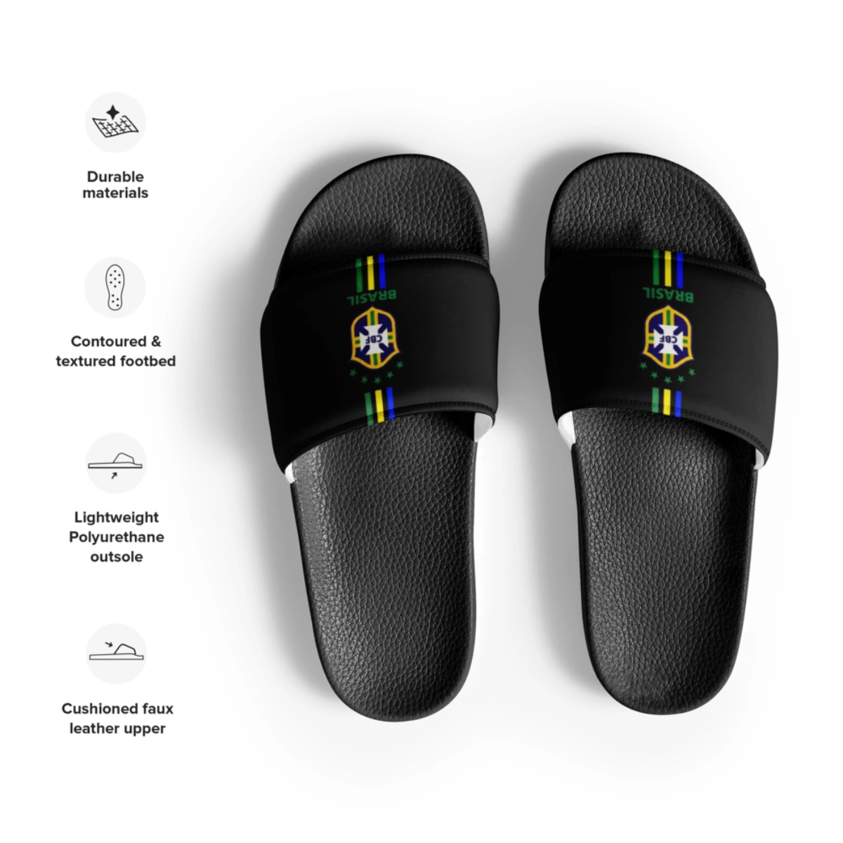Chinelo Slide Masculino Seleção Brasileira - Imagem 14