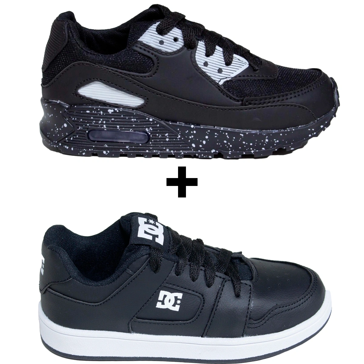 Kit 2 Tênis Infantil Mini Max AIR + Tênis Infantil DC Shoes Skatista - Imagem 16