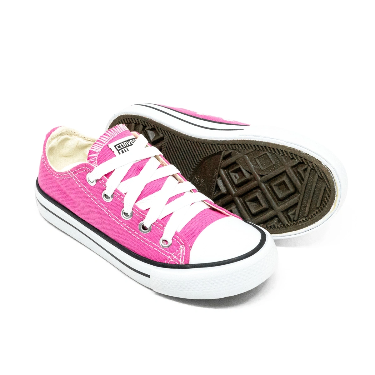 Kit Menina Tênis Infantil All Star + Chinelo Infantil Personagens - Imagem 5