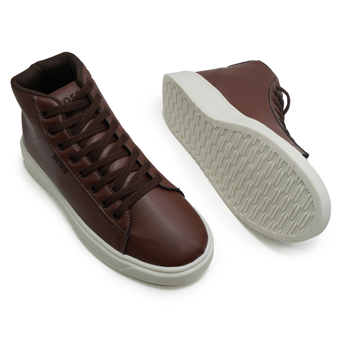 Tênis Masculino Cano Médio Casual Hugo Boss - Imagem 10