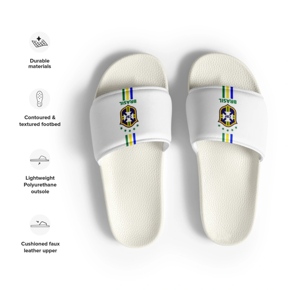 Chinelo Slide Masculino Seleção Brasileira - Imagem 6