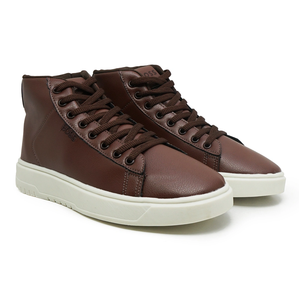Tênis Masculino Cano Médio Casual Hugo Boss - Imagem 9