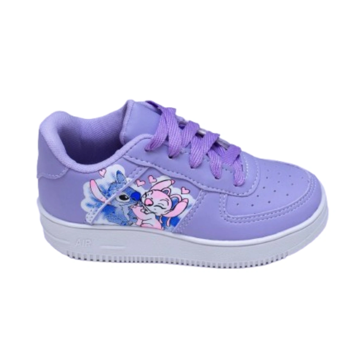 Kit Menina Tênis Infantil Stitch + Chinelo Infantil Personagem - Imagem 18