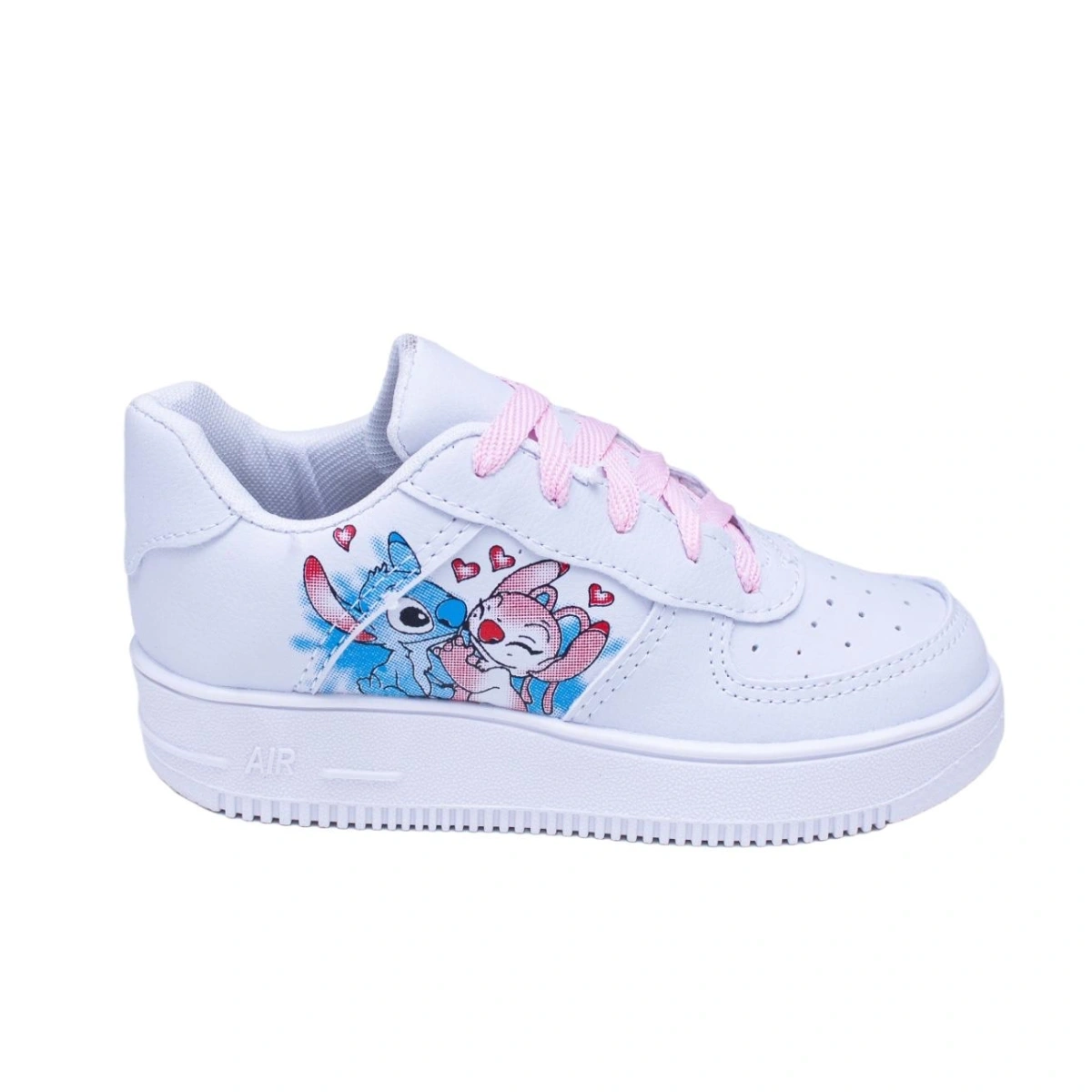 Kit Menina Tênis Infantil Stitch + Chinelo Infantil Personagem - Imagem 13
