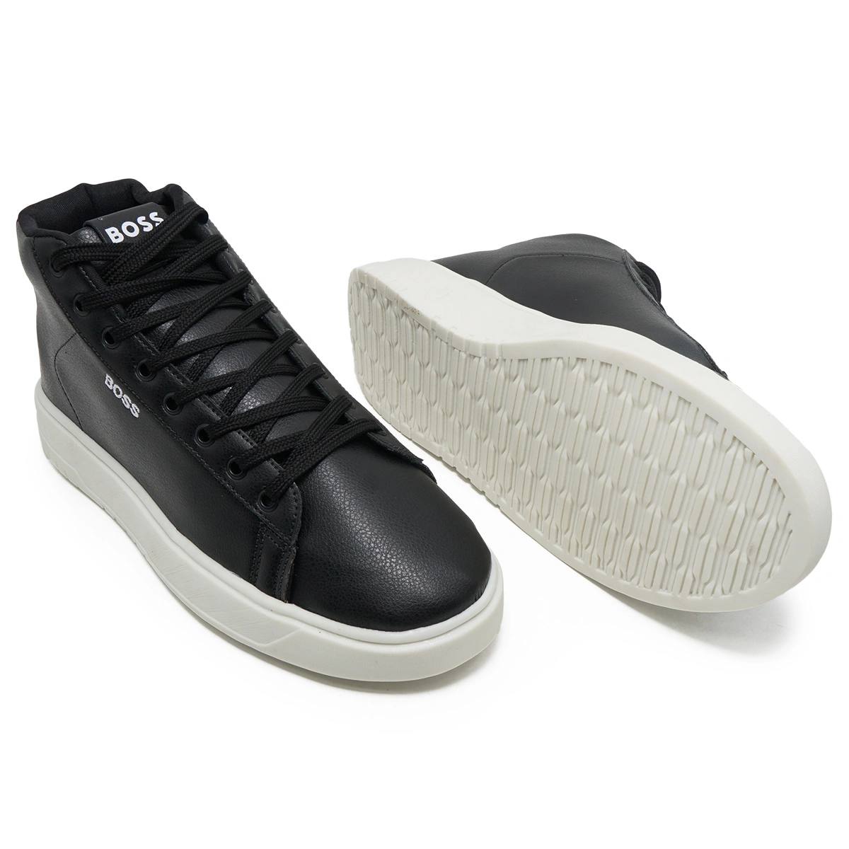 Tênis Masculino Cano Médio Casual Hugo Boss - Imagem 3