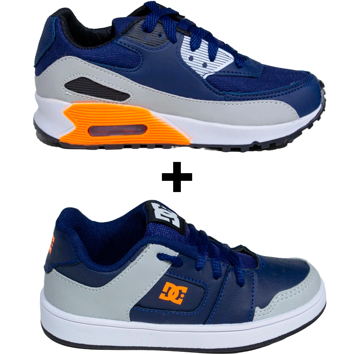 Kit 2 Tênis Infantil Mini Max AIR + Tênis Infantil DC Shoes Skatista - Imagem 8