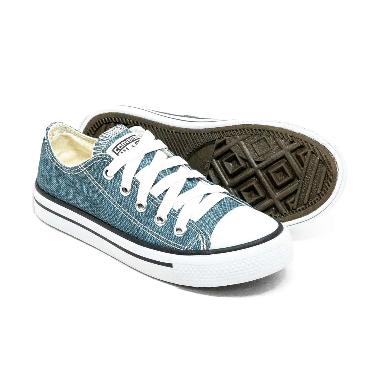 Kit Menina Tênis Infantil All Star + Chinelo Infantil Personagens - Imagem 21