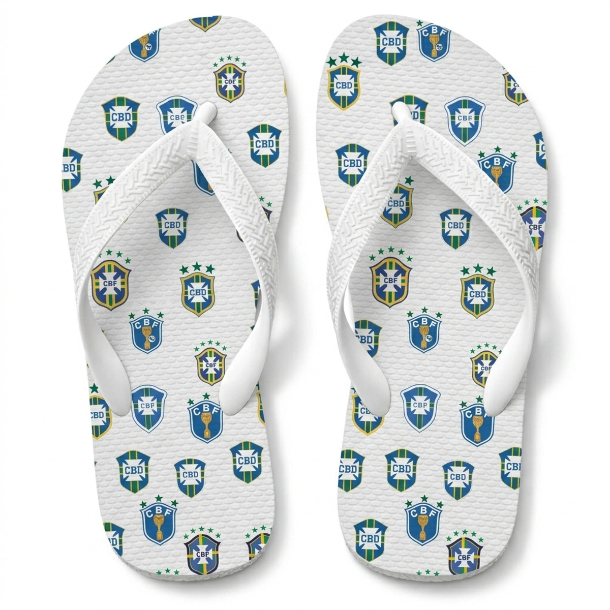 Chinelo Masculino Escudos Seleções Brasil