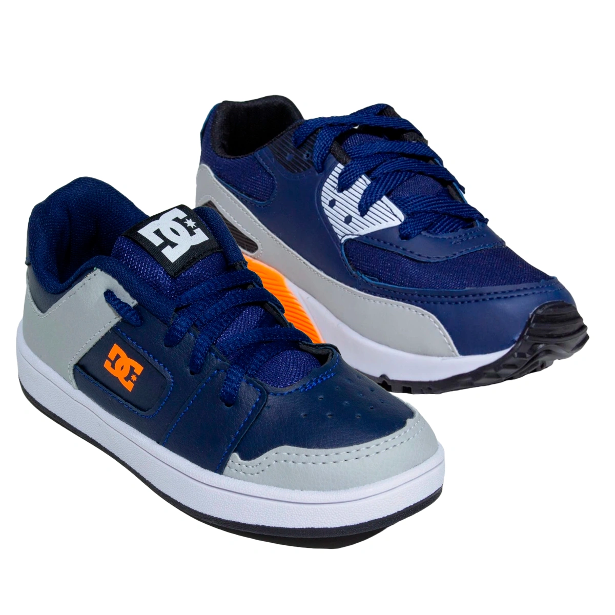 Kit 2 Tênis Infantil Mini Max AIR + Tênis Infantil DC Shoes Skatista - Imagem 7