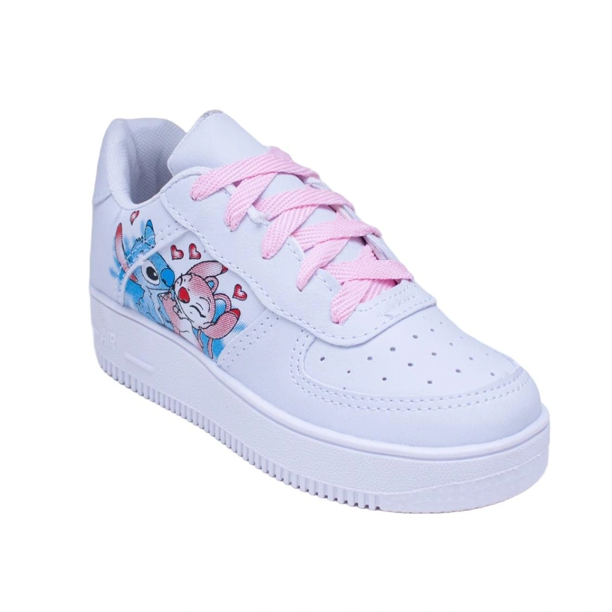 Kit Menina Tênis Infantil Stitch + Chinelo Infantil Personagem - Imagem 15