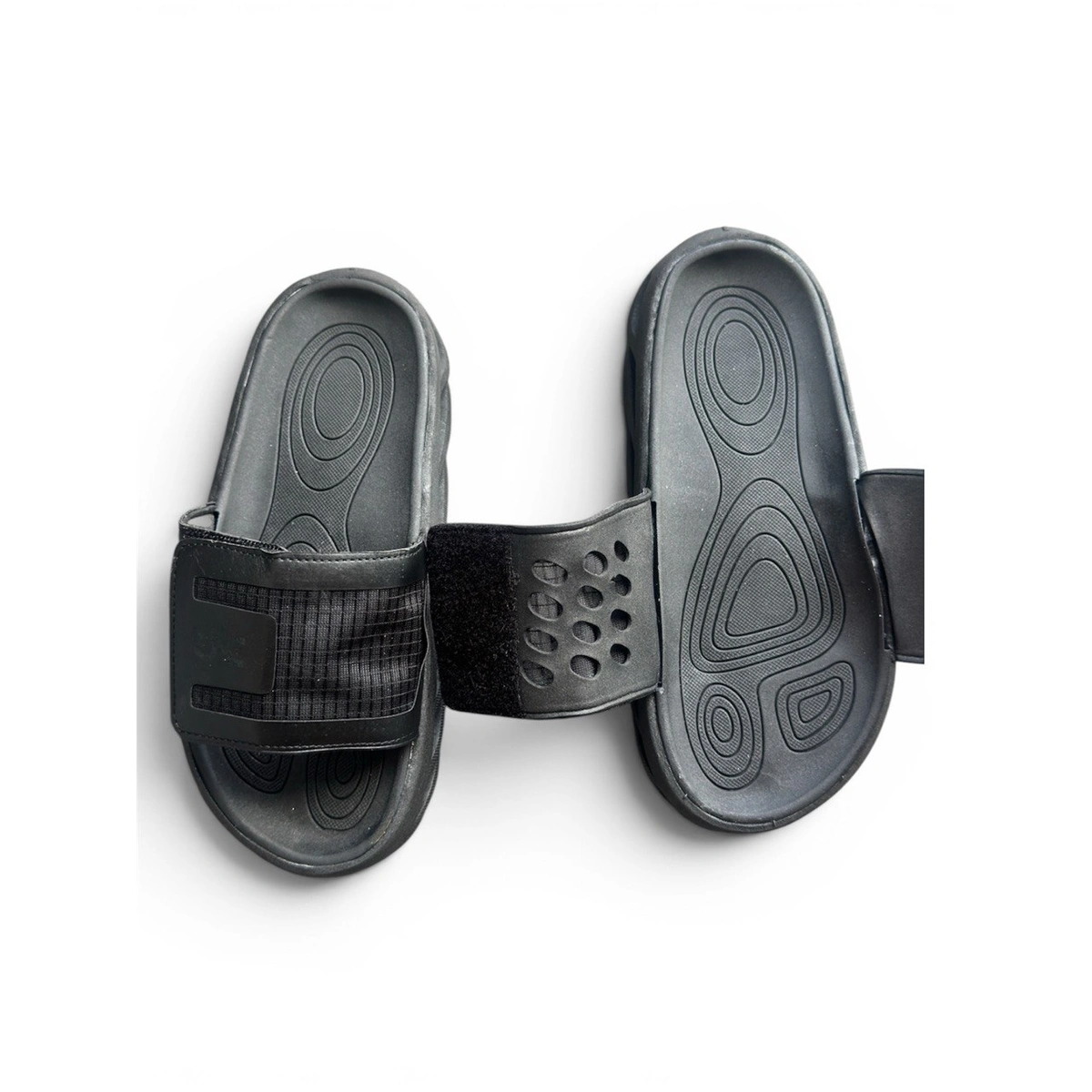slides masculino chinelo slide macio com velcro - Imagem 12