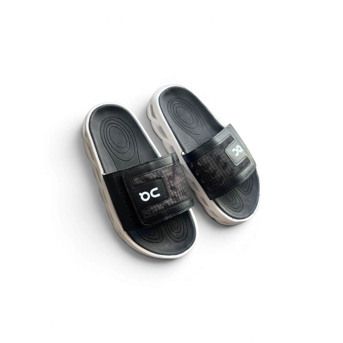 slides masculino chinelo slide macio com velcro - Imagem 8