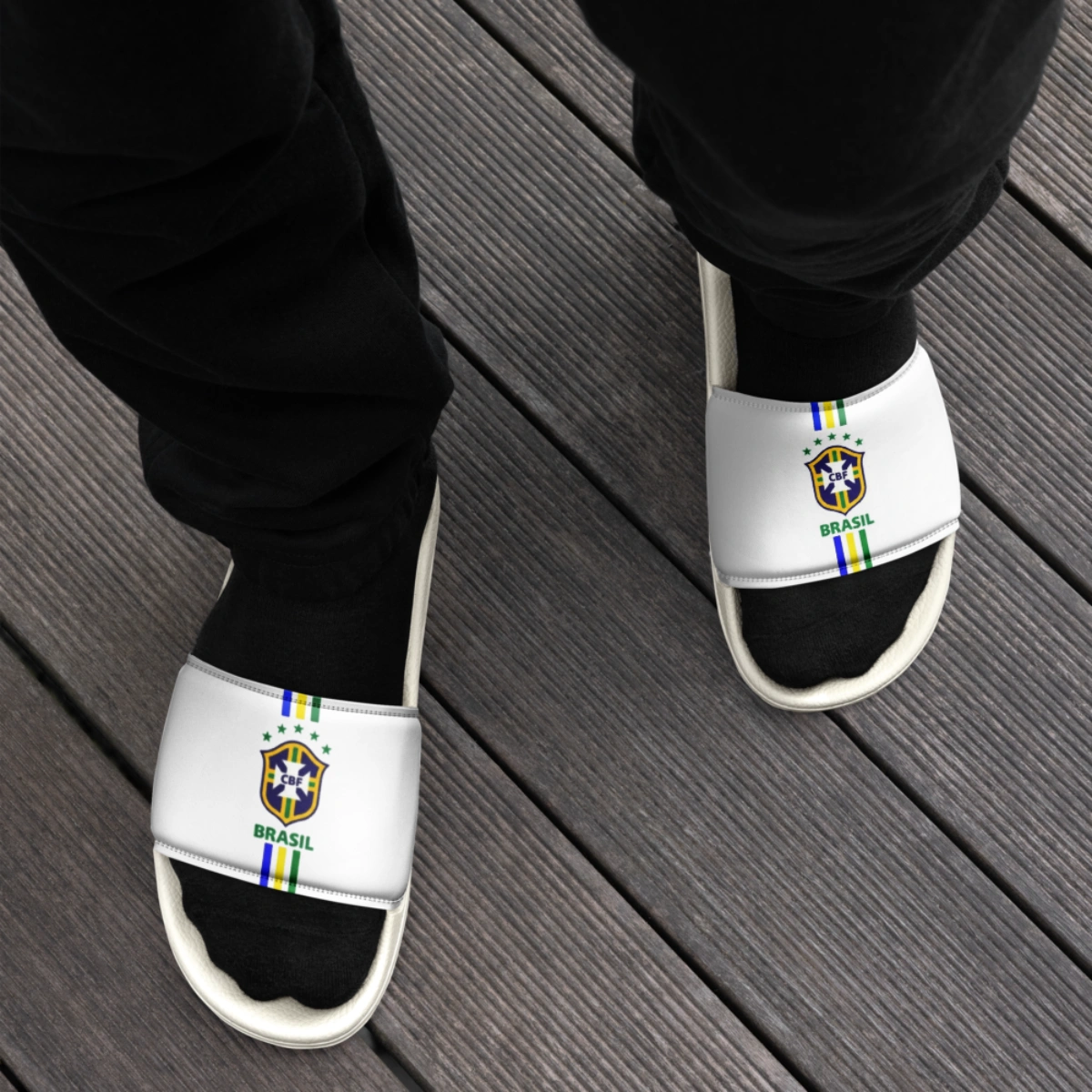Chinelo Slide Masculino Seleção Brasileira - Imagem 5