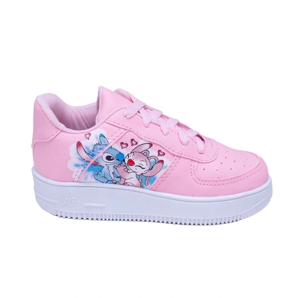 Kit Menina Tênis Infantil Stitch + Chinelo Infantil Personagem - Imagem 8